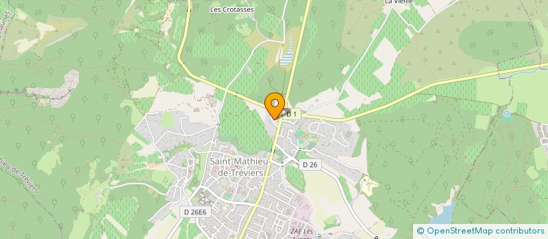 localisation de l'entreprise LOS PEQUELETS à SAINT-MATHIEU-DE-TREVIERS