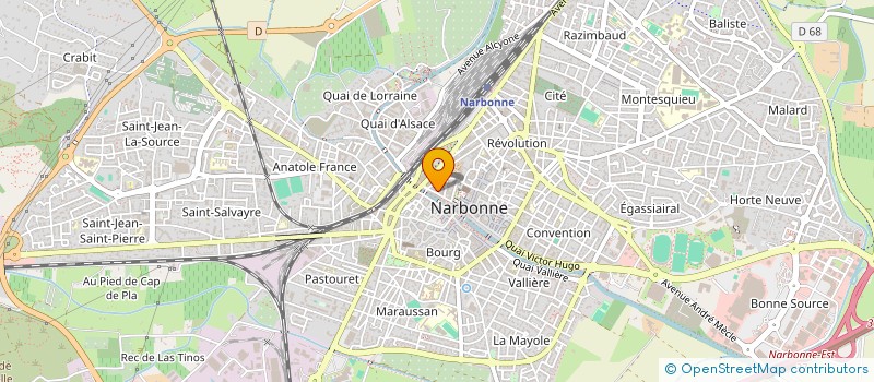 localisation de l'entreprise LOS PEQUENOS  NARBONNE