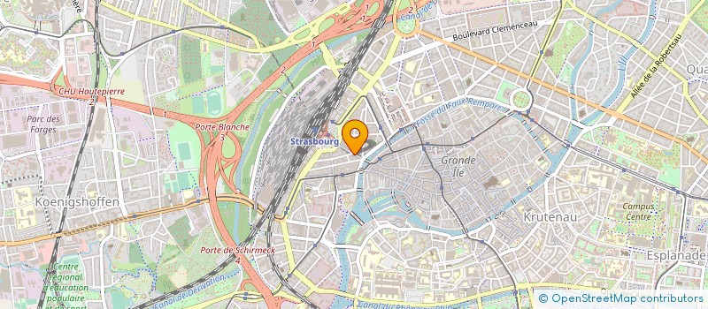 localisation de l'entreprise LOS PINGUINOS ALTERNATIFS à STRASBOURG