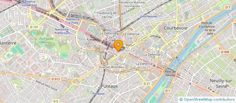 localisation de l'entreprise LOS POLLOS LA DEFENSE à PUTEAUX