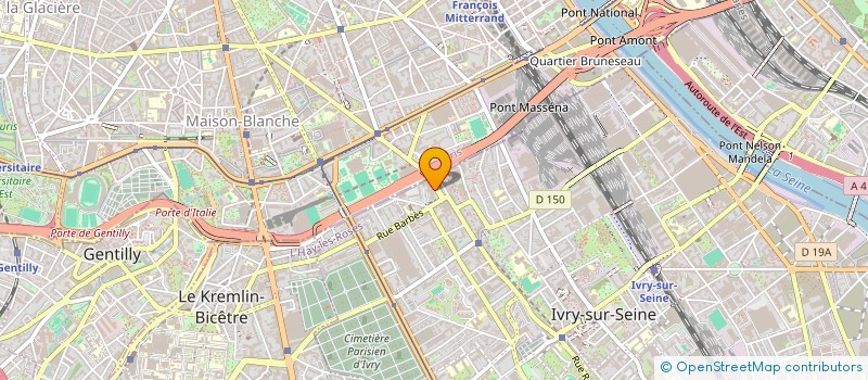 localisation de l'entreprise LOS POLLOS PRODUCTIONS  IVRY-SUR-SEINE