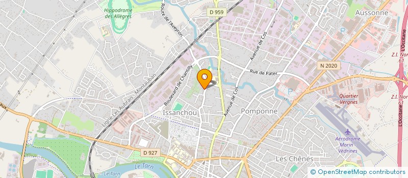 localisation de l'entreprise LOS POMPILHATS DE FALGUIERES  MONTAUBAN