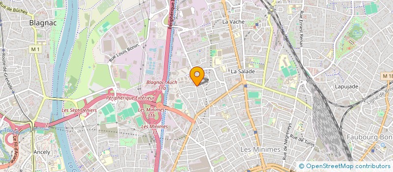 localisation de l'entreprise LOS PUTOS MAKINAS  TOULOUSE