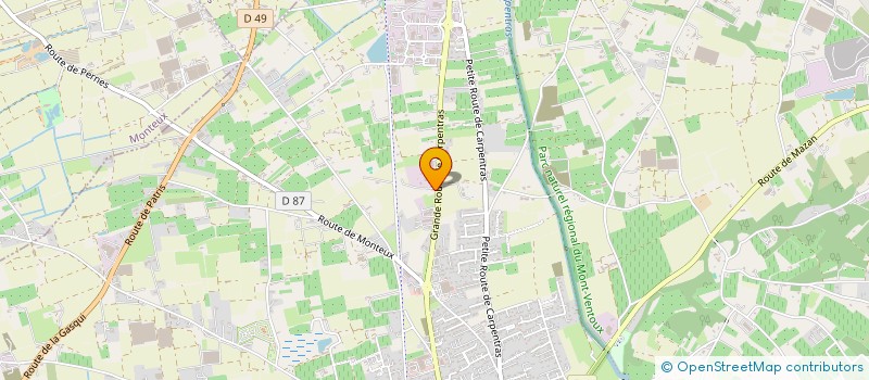 localisation de l'entreprise LOS REYES  PERNES-LES-FONTAINES