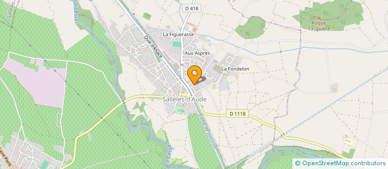localisation de l'entreprise LOS ROUMEGAIRES à SALLELES-D'AUDE