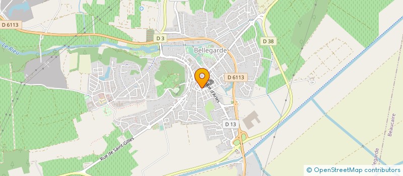 localisation de l'entreprise LOS SOMBREROS à BELLEGARDE