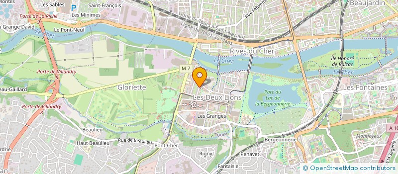 localisation de l'entreprise LOS TAQUERIOS  TOURS