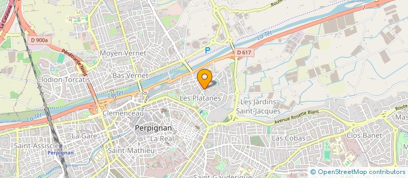 localisation de l'entreprise LOS TRABOUCAIRES  PERPIGNAN