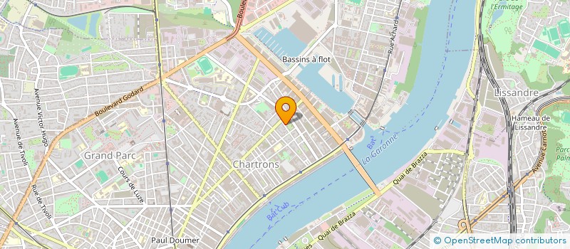 localisation de l'entreprise LOS TREINTA Y TRES  BORDEAUX