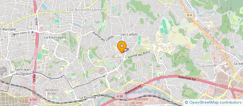 localisation de l'entreprise LOS TREMENDOS à MARSEILLE