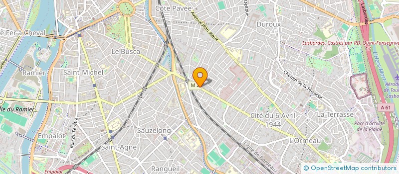localisation de l'entreprise LOS TRES à TOULOUSE