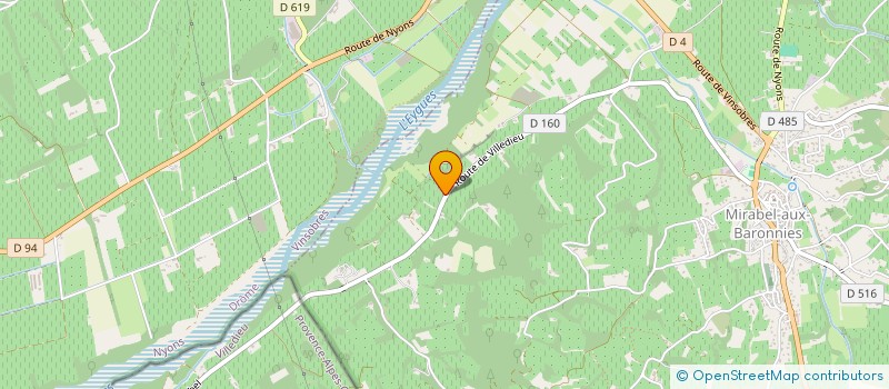 localisation de l'entreprise LOS TRES BORNEUS  MIRABEL-AUX-BARONNIES