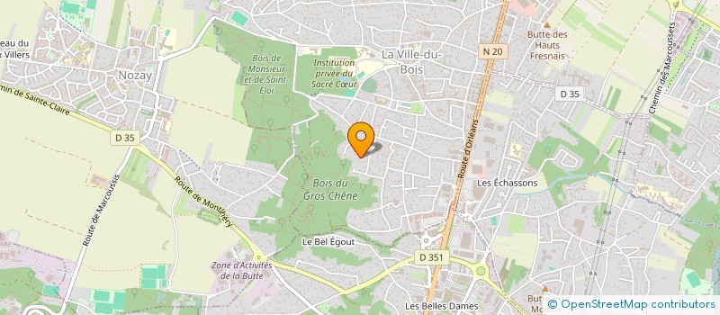 localisation de l'entreprise LOS VEIGAS DU BATIMENT à LA VILLE-DU-BOIS