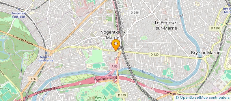 localisation de l'entreprise LOS VILLALOBOS DDA à NOGENT-SUR-MARNE