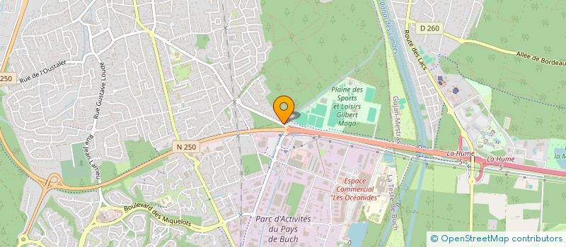 localisation de l'entreprise LOSA à LA TESTE-DE-BUCH