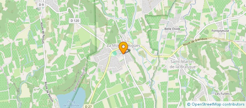 localisation de l'entreprise LOSA TRANSPORT  LA MOTTE-D'AIGUES