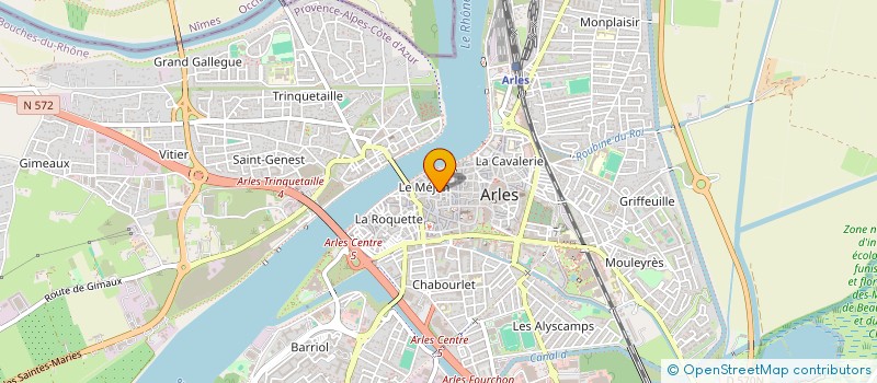 localisation de l'entreprise LOSADA à ARLES