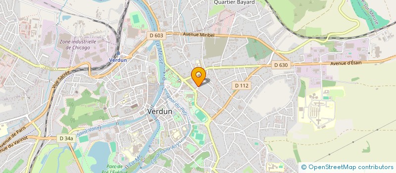 localisation de l'entreprise LOSALE  VERDUN