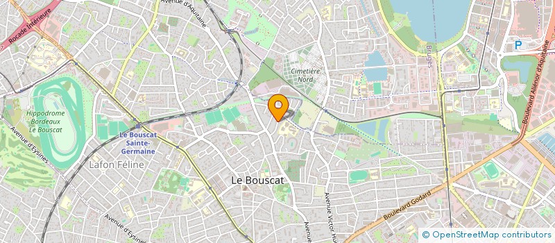 localisation de l'entreprise LOSAMAMI  LE BOUSCAT