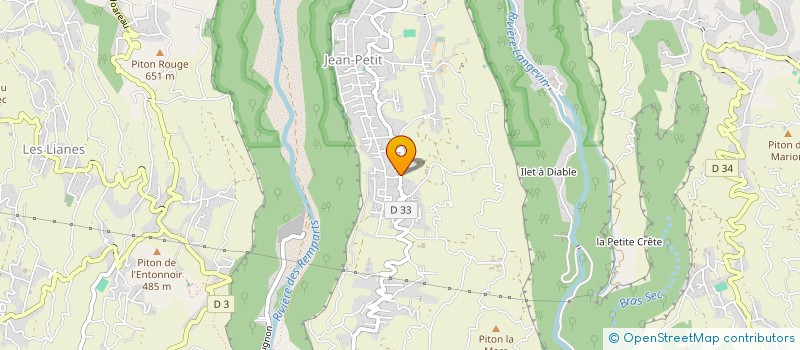 localisation de l'entreprise LOSAN JOSEPH US SPORT  SAINT-JOSEPH