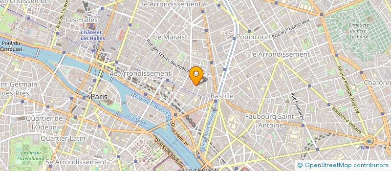 localisation de l'entreprise LOSANGE  PARIS