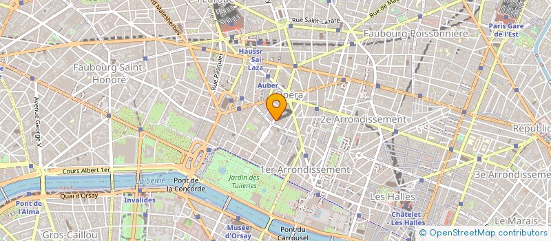 localisation de l'entreprise LOSANGE à PARIS