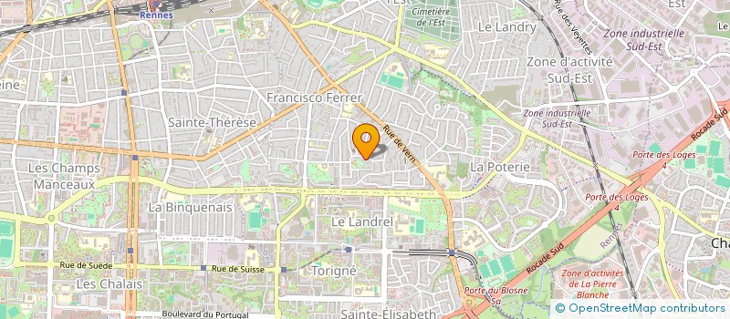 localisation de l'entreprise LOSANGE ARCHITECTES  RENNES