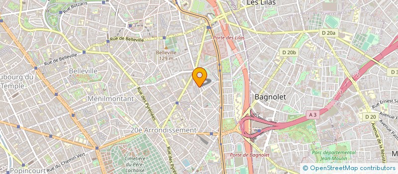 localisation de l'entreprise LOSANGES  PARIS