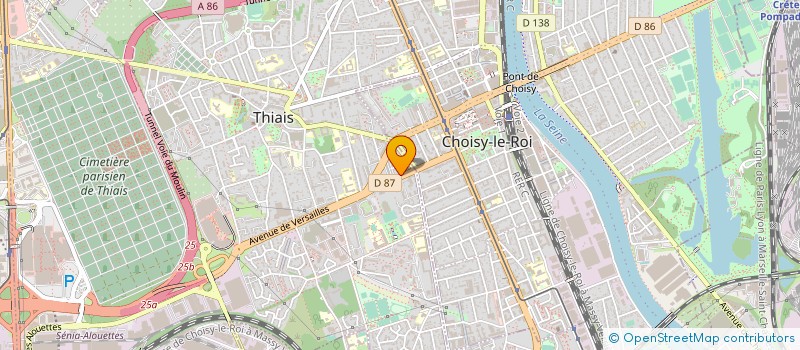 localisation de l'entreprise LOSARD ET CO à THIAIS