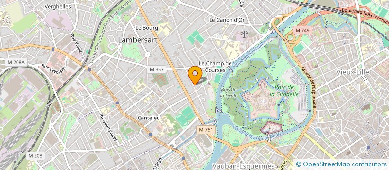 localisation de l'entreprise LOSARI à LAMBERSART