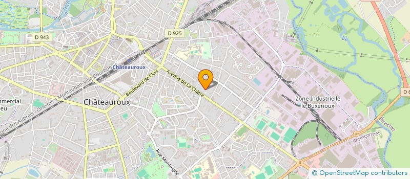 localisation de l'entreprise LOSATO INVEST à CHATEAUROUX