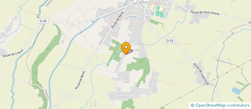 localisation de l'entreprise LOSCILIA à LHERM