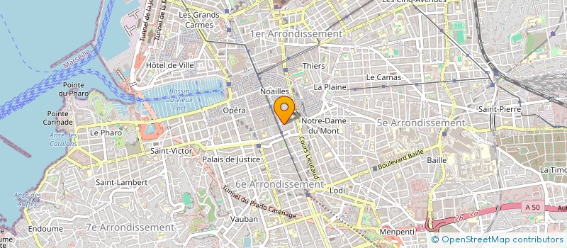 localisation de l'entreprise LOSE CONTROL à MARSEILLE 6