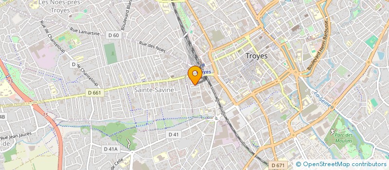 localisation de l'entreprise LOSEBIN à TROYES