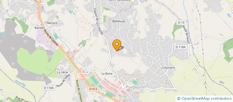 localisation de l'entreprise LOSEVA à LE SEQUESTRE