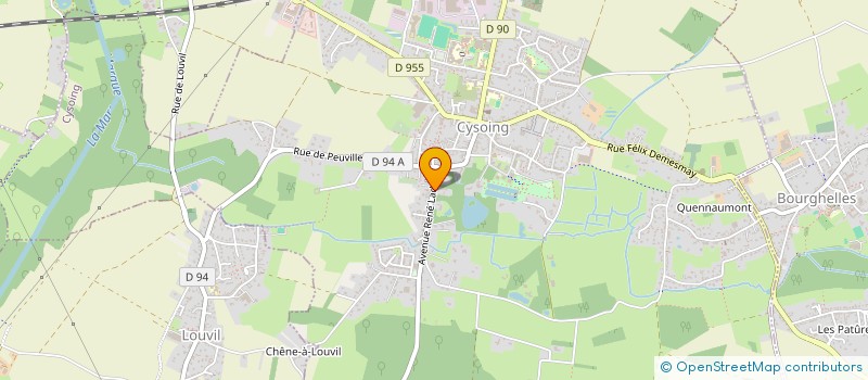 localisation de l'entreprise LOSFELD WILLOT à CYSOING