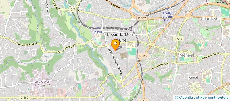 localisation de l'entreprise LOSGE  TASSIN-LA-DEMI-LUNE