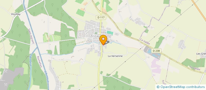 localisation de l'entreprise LOSILLETTE  TRIZAY