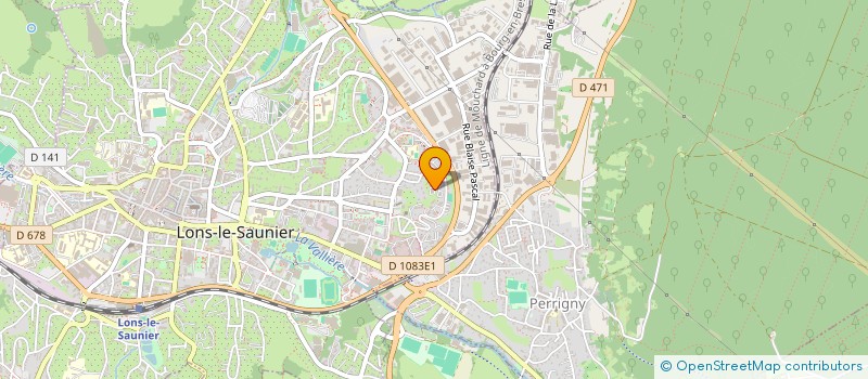localisation de l'entreprise LOSING ALL à LONS-LE-SAUNIER