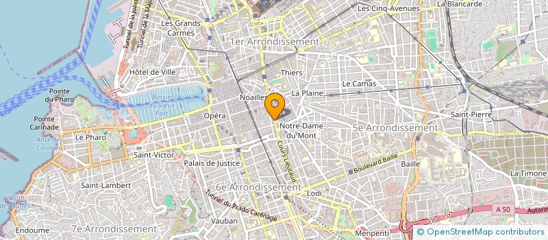 localisation de l'entreprise LOSIRS SCOOTERS SARL à MARSEILLE