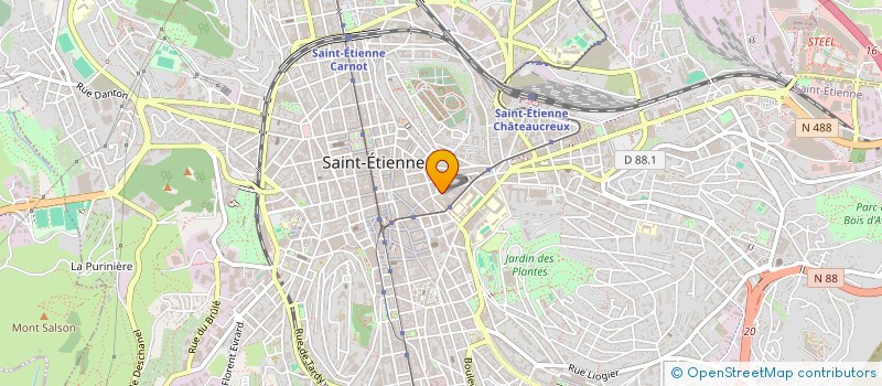 localisation de l'entreprise LOSLESS  SAINT-ETIENNE