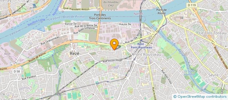 localisation de l'entreprise LOSMO à REZE
