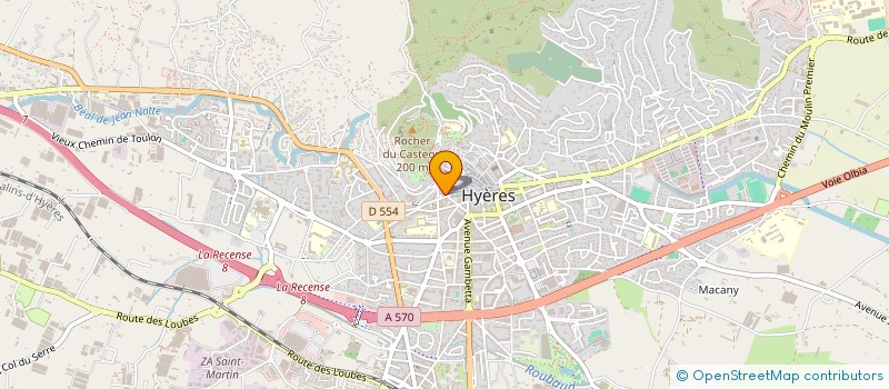 localisation de l'entreprise LOSO à HYERES