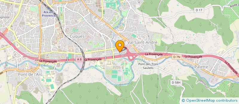 localisation de l'entreprise LOSO  AIX EN PROVENCE