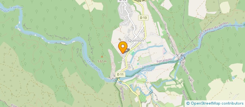 localisation de l'entreprise LOSOCAMELIE  QUINSON