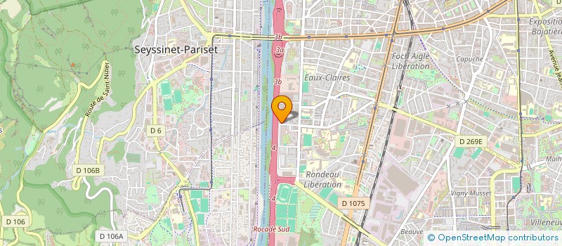 localisation de l'entreprise LOSONNANTE  GRENOBLE