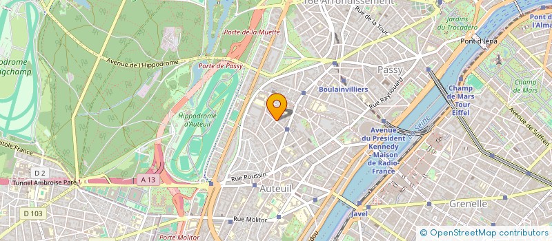 localisation de l'entreprise LOSS  PARIS