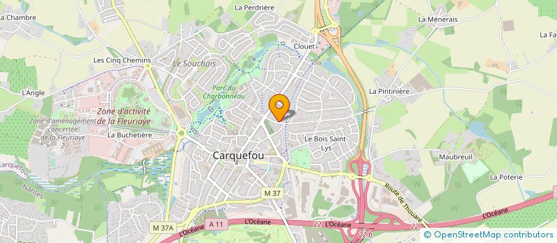 localisation de l'entreprise LOSS CONTROL CENTRE FRANCE à CARQUEFOU