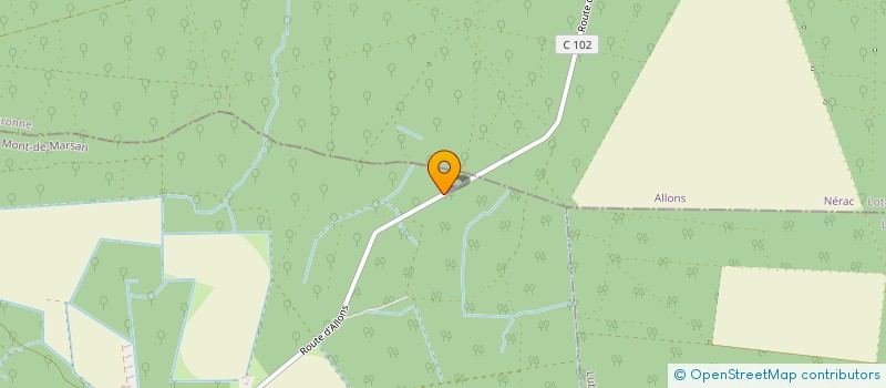 localisation de l'entreprise LOSSE VOLAILLES DES LANDES à LOSSE