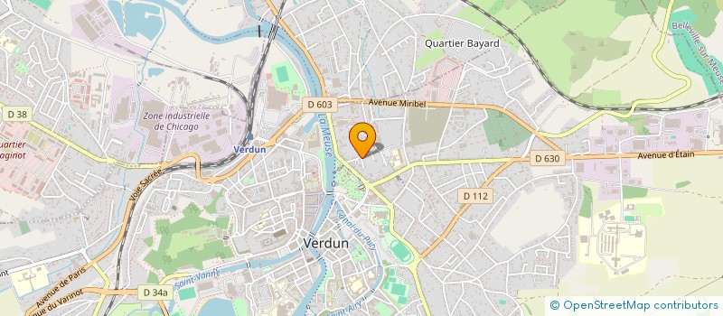 localisation de l'entreprise LOSSER AUDIT à VERDUN